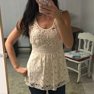 Crochet Lace Tank